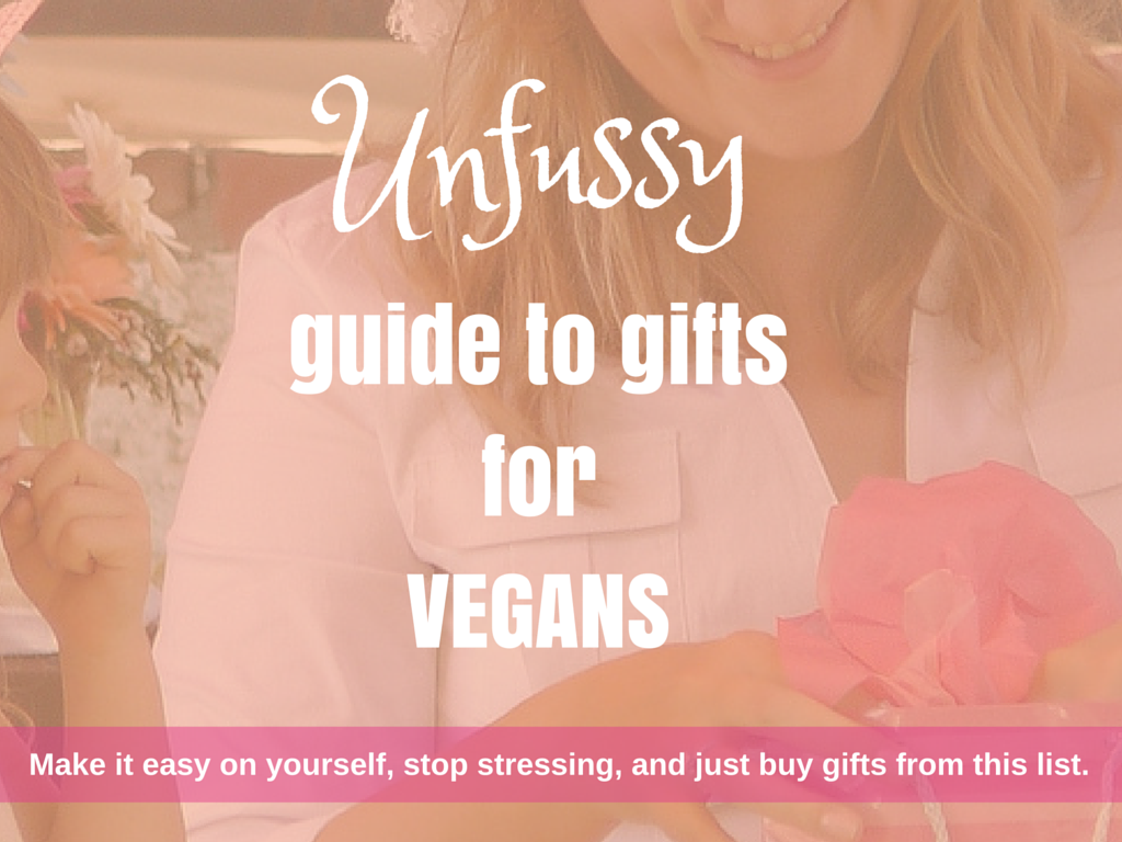 Gift giving to vegans