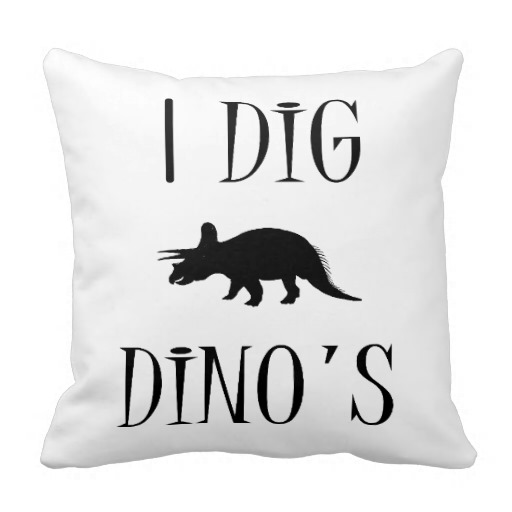 Dinosaur Bedroom Pillow