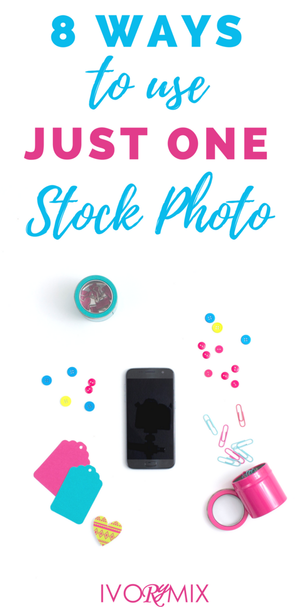 The 8 ways to use just one stock photo - Ivory Mix