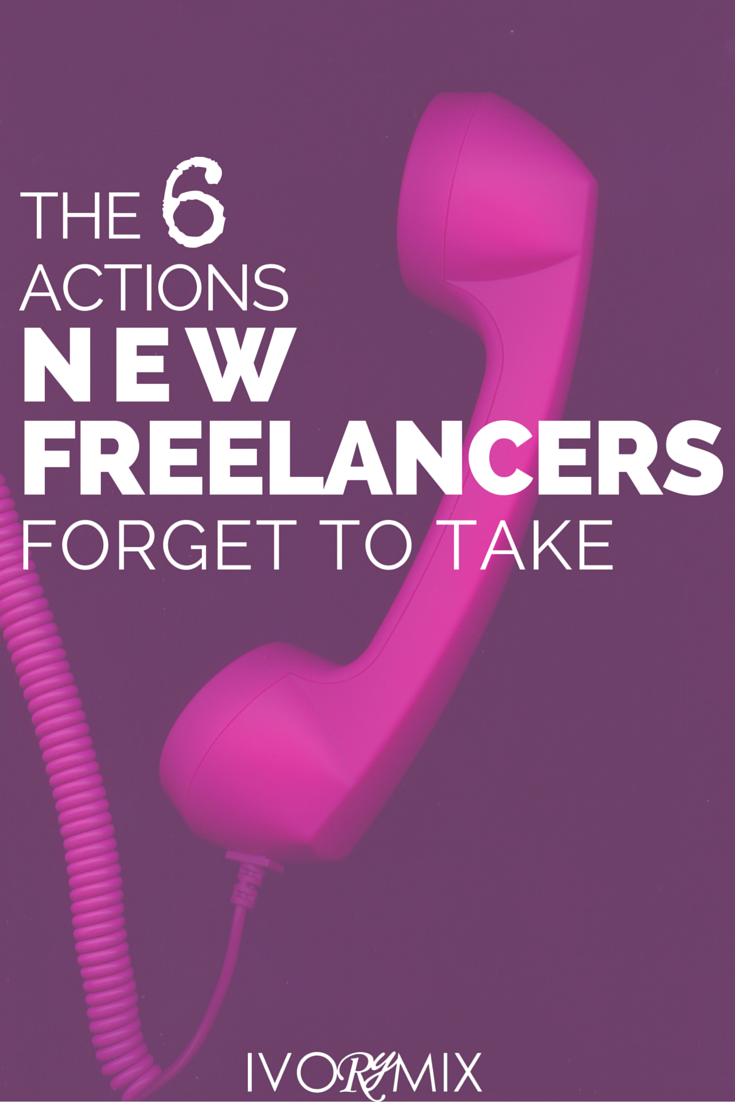 Find out the six things new freelancers forget to take when launching their business