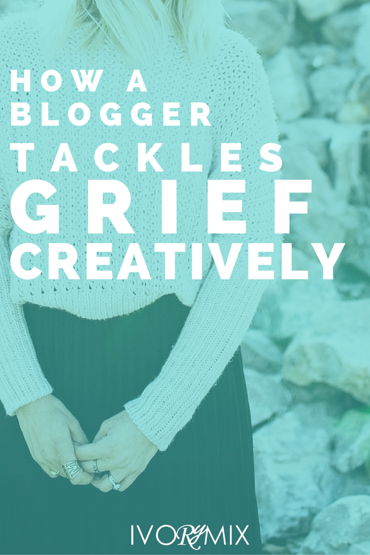 How a blogger tackles grief creatively