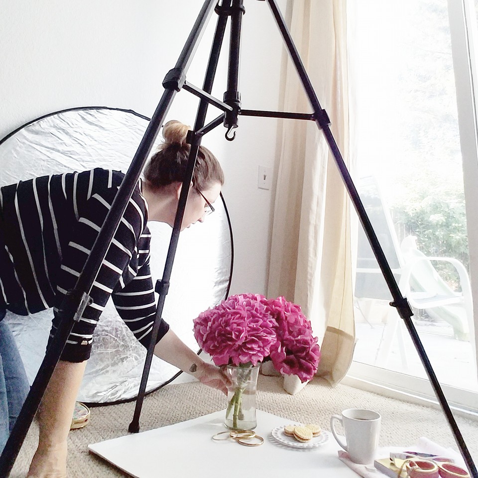 How planning and styling a photo shoot is like creating a vision for your business and blog