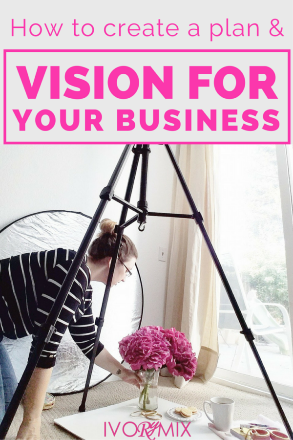 How planning a photo shoot is like creating a vision for your business ivory mix