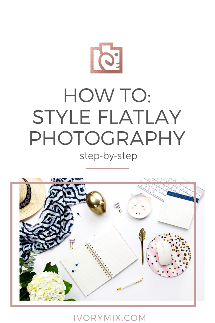 How to style flatlays and flat lay images for instageam || Inspiration and inspo for how to style content and photos like flatlays for instagram