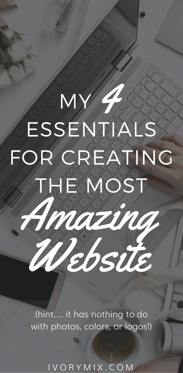 How to create an amazing website