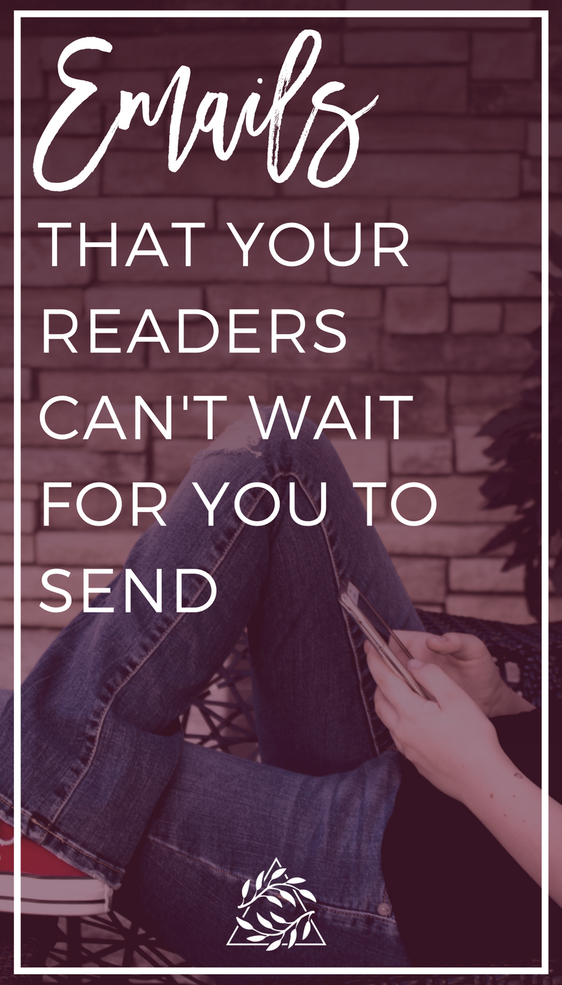 Bloggers and Business owners. These are the Emails that your readers can't wait for you to send.