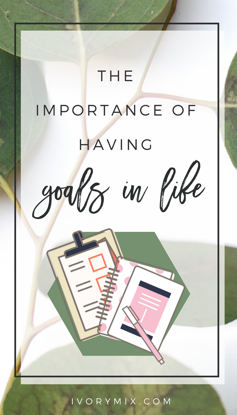 The importance of goals in life