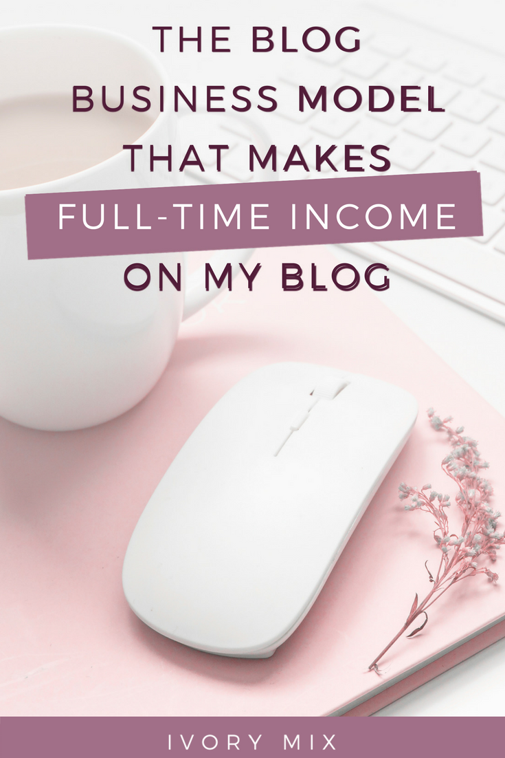 The blog business model that makes full-time income