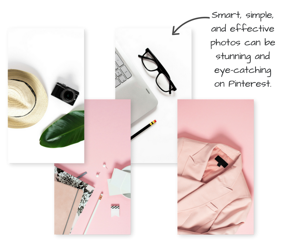 use free stock photos in your Pinterest designs - like these