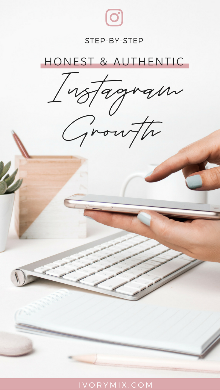 Honest and authentic instagram growth