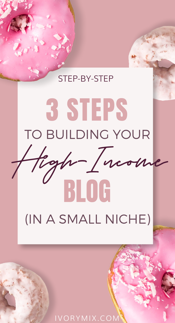 how to make money blogging in a small niche