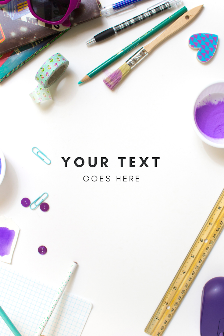 stock photos for colorful creative craft brands