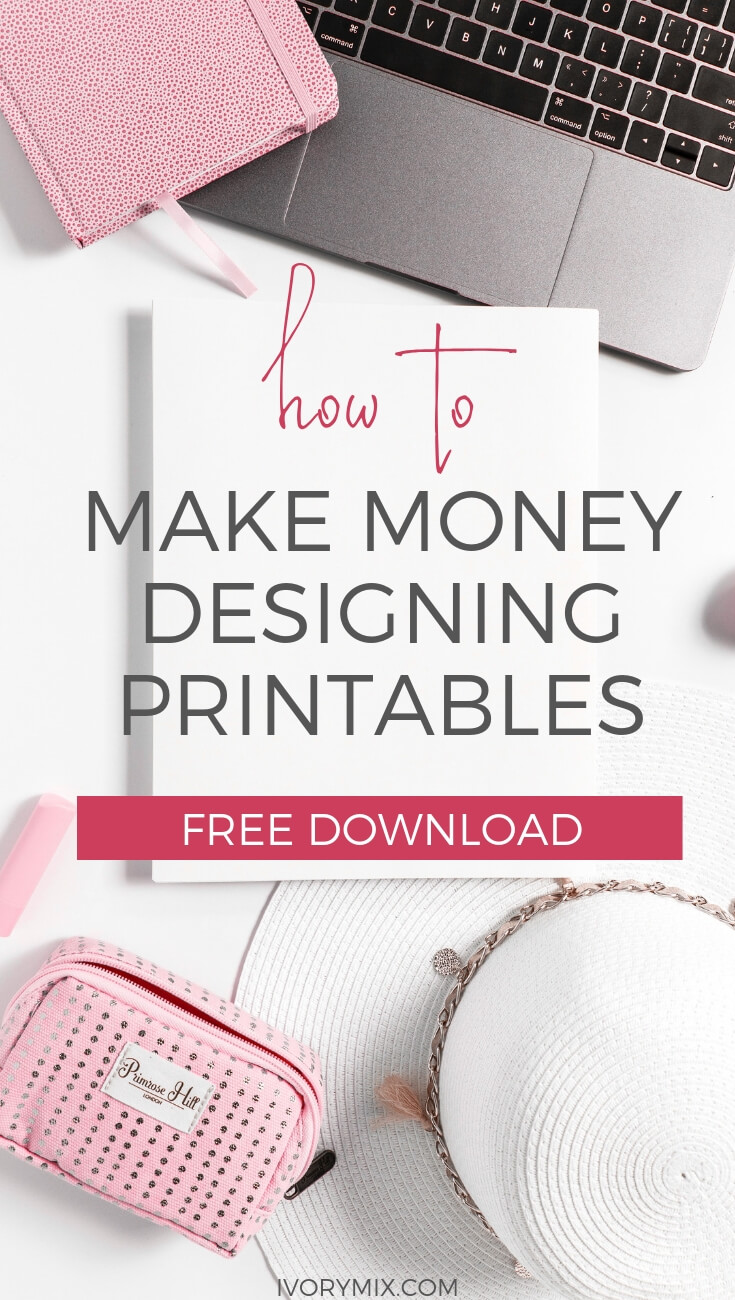 How to make money designing printables