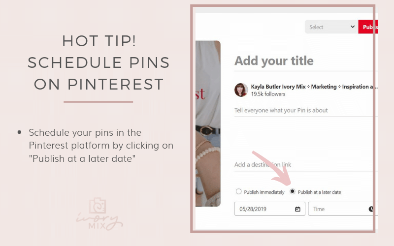 Pinterest Marketing Tips 