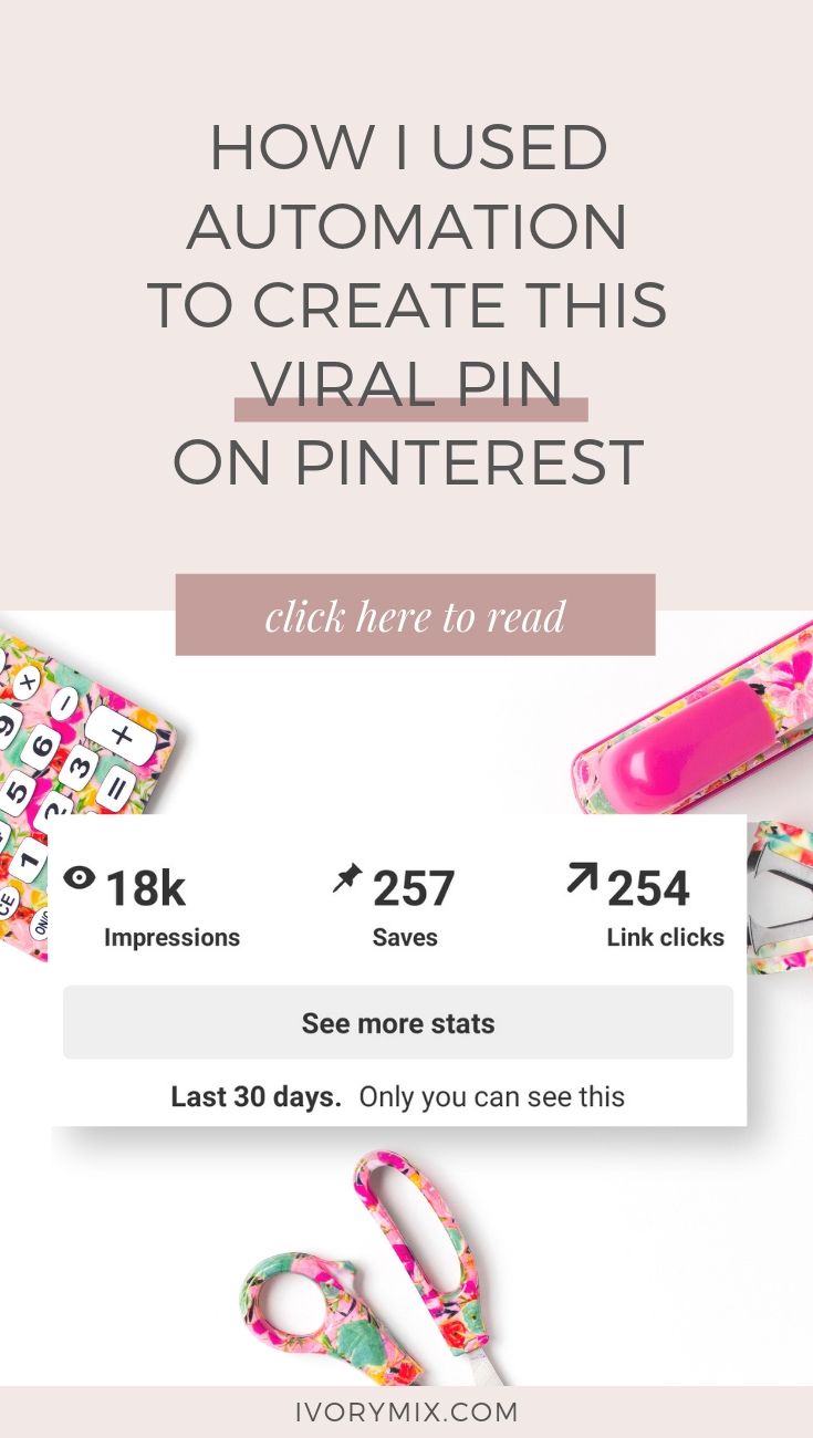 how to create a viral pin on Pinterest. How to use this simple automation to grow your traffic