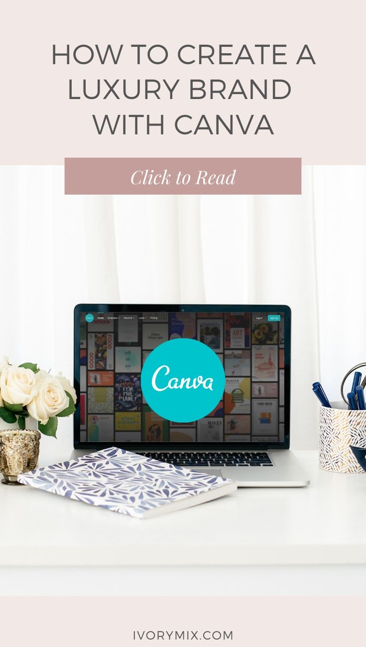 How to create a luxury brand in canva