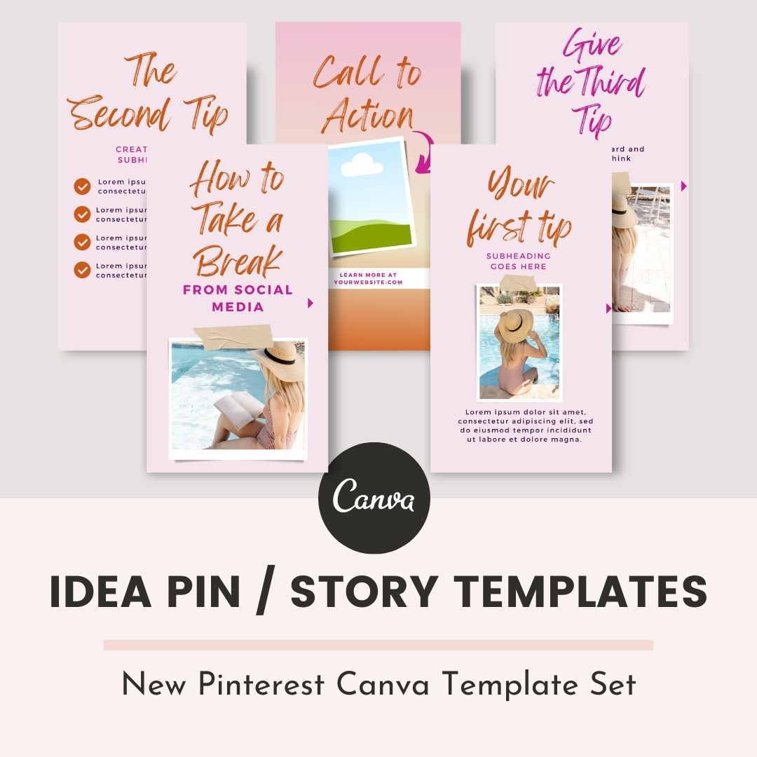 Pin Savvy Canva Pinterest Templates  Pin template, Pinterest blog traffic,  Pinterest templates