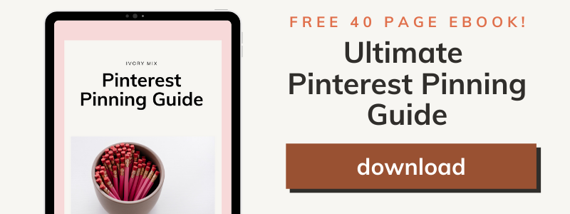 Simple Pinterest strategy for 2022