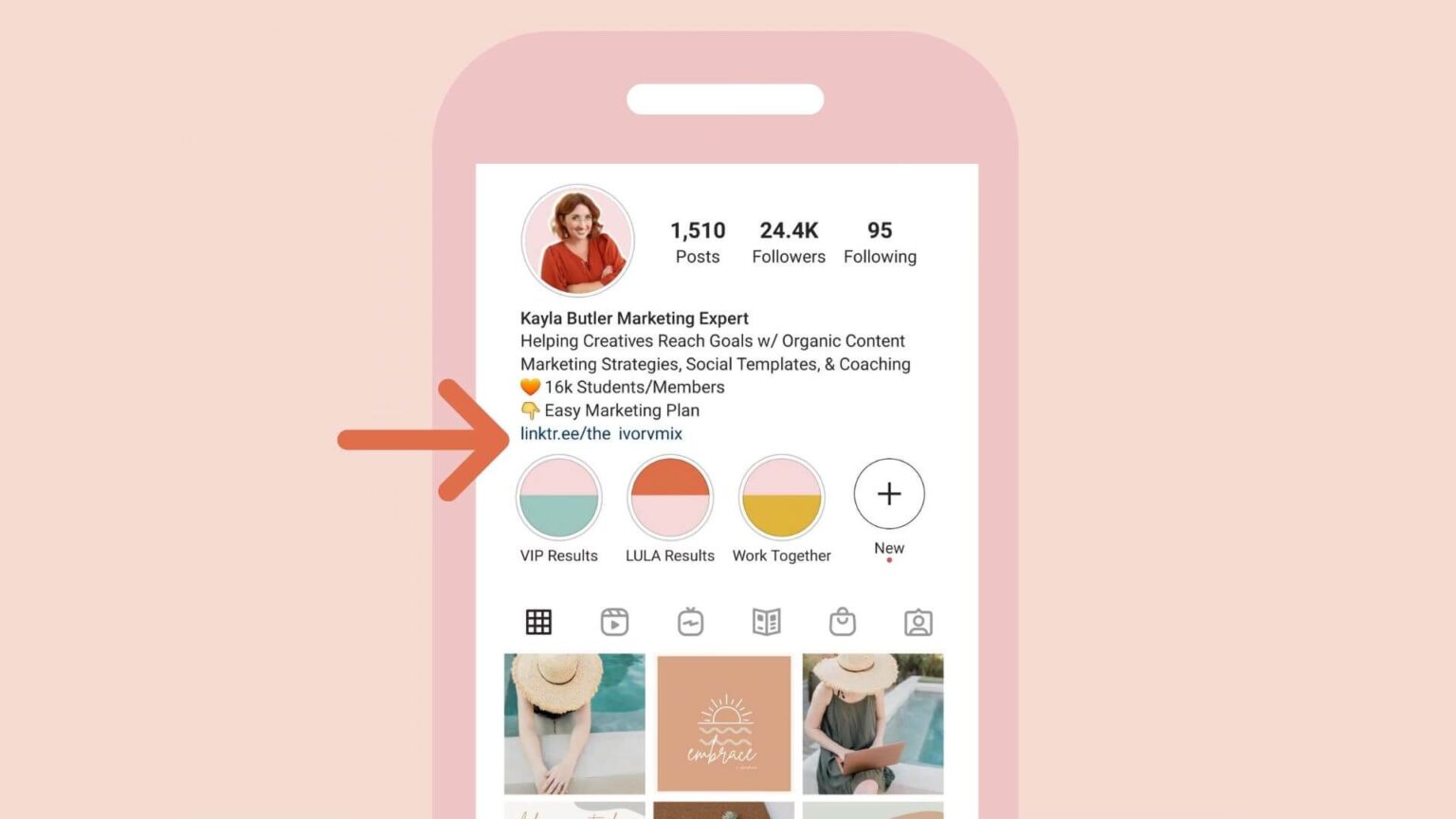 What to put in your Instagram bio to get followers - Ivory Mix
