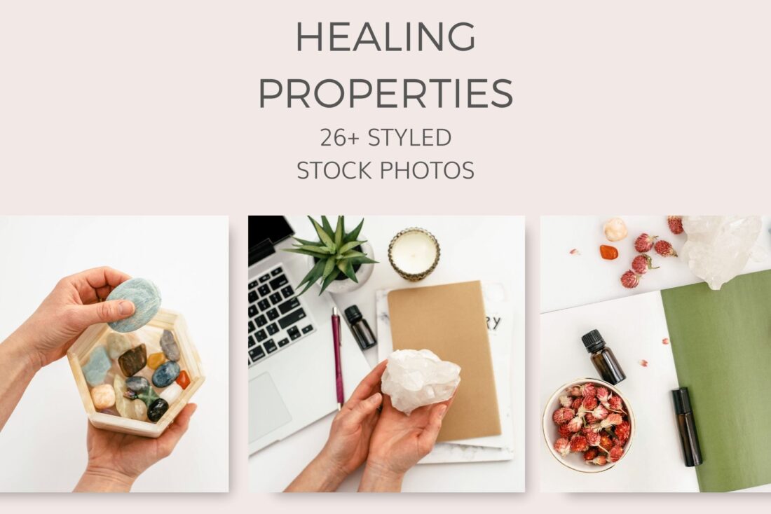healing properties - HEALTH WELLNESS CRYSTALS AND GEMS STOCK PHOTOS