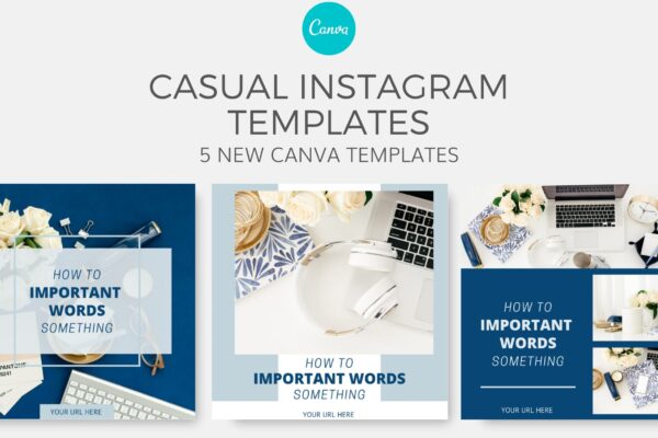 Casual Instagram - Canva Templates Issue #15