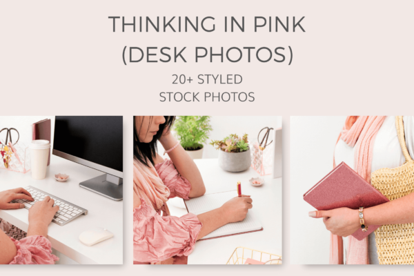 pink desk