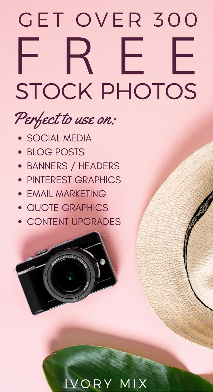 300 free stock photos for your blog, instagram content and more