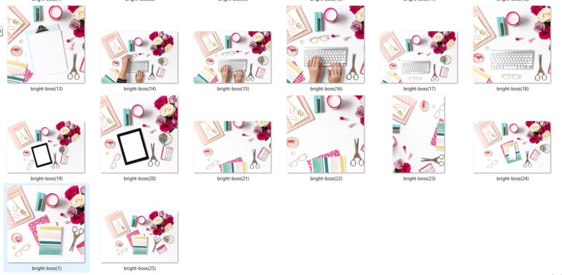 Colorful Styled Stock Photos Pink Teal