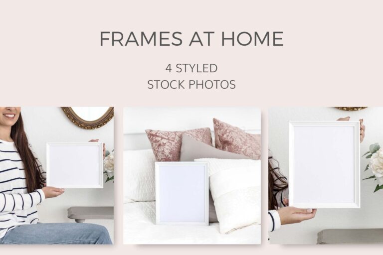 Frames at Home (11 Styled Stock Photos) Ivory Mix