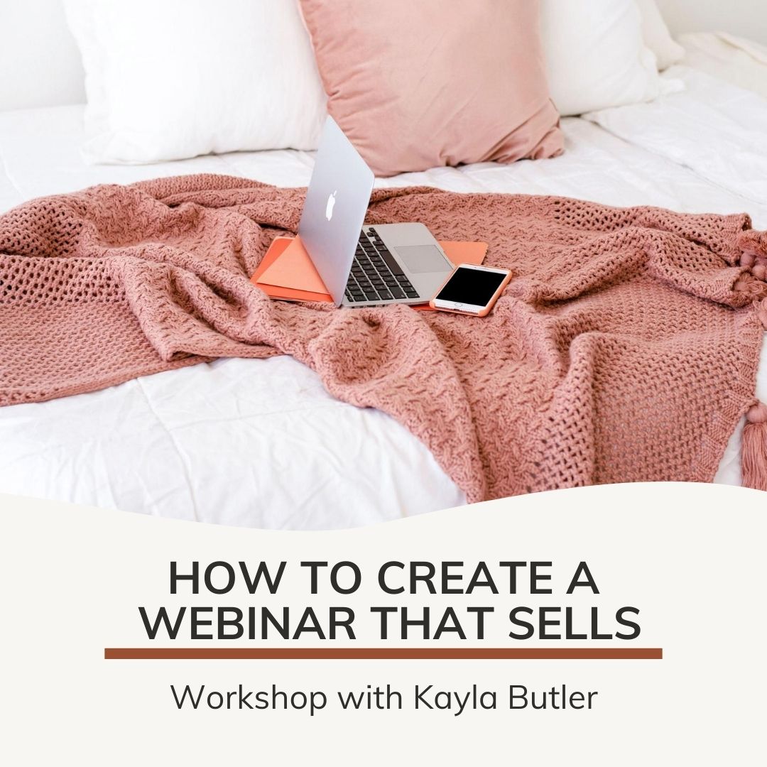 how to create a workshop that sells