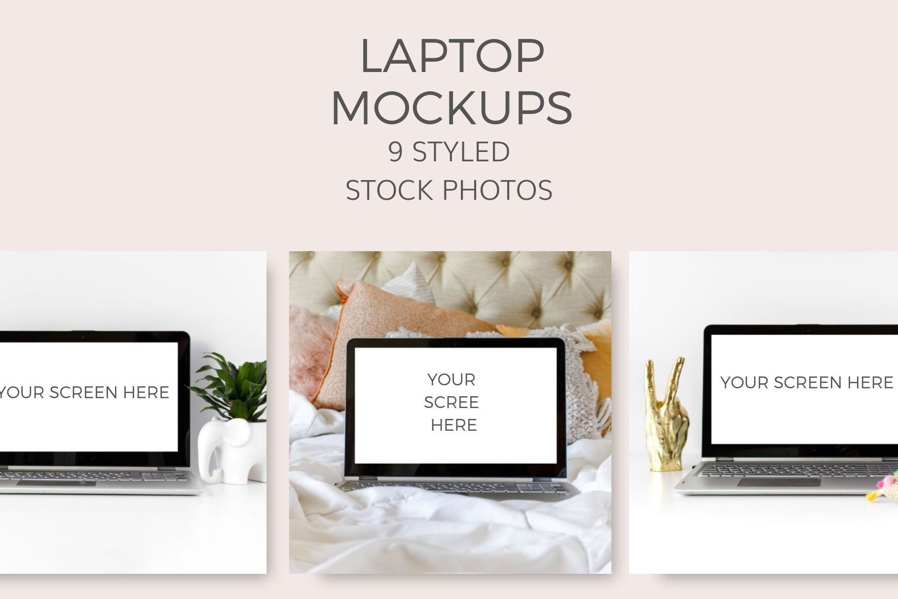 laptop website screen mockups Styled Stock Photos by Ivory MIx(8)