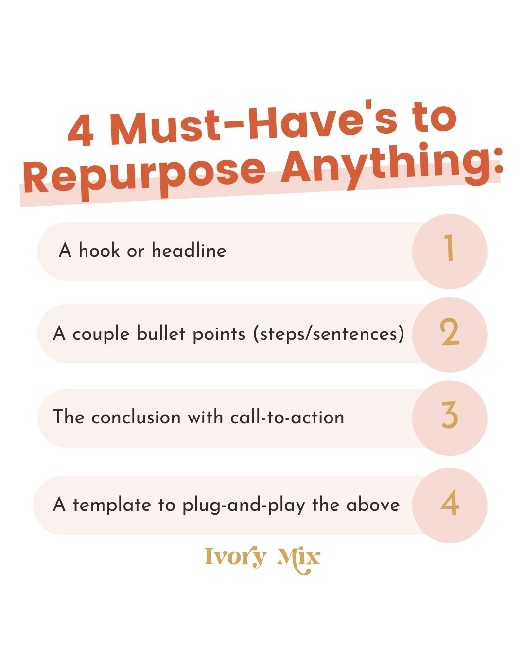 Repurpose Any Content with Canva Templates - 4 must haves