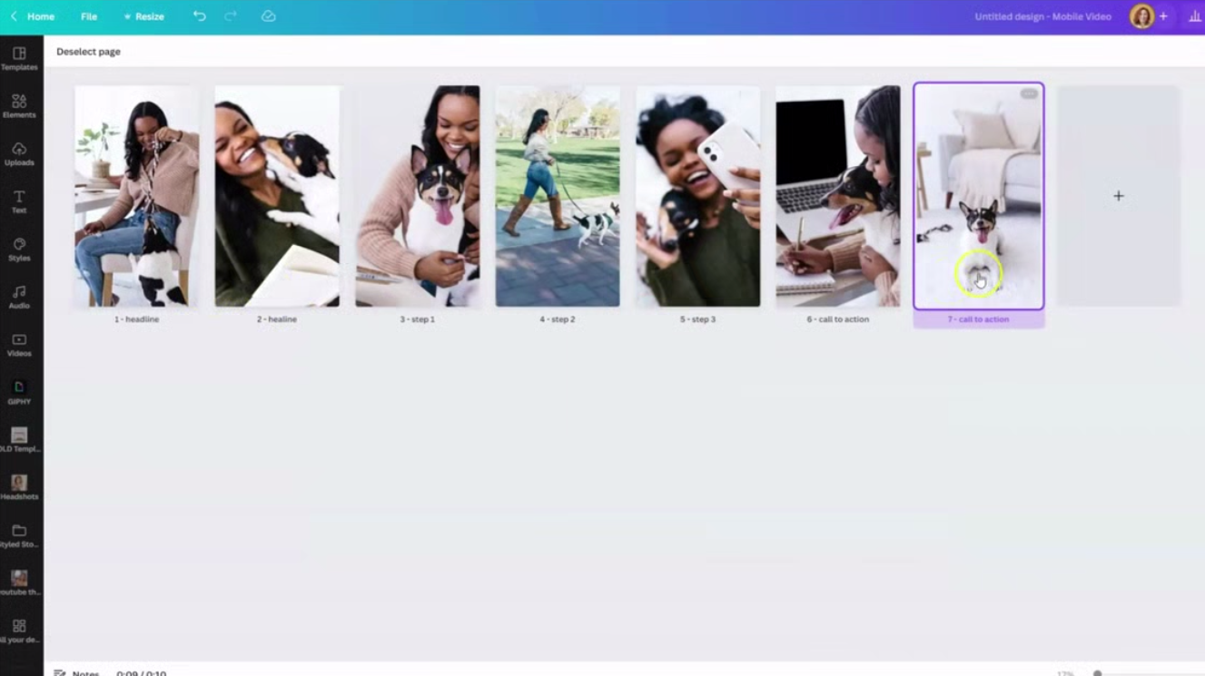 How to create a PHOTO only INSTAGRAM REEL in Canva