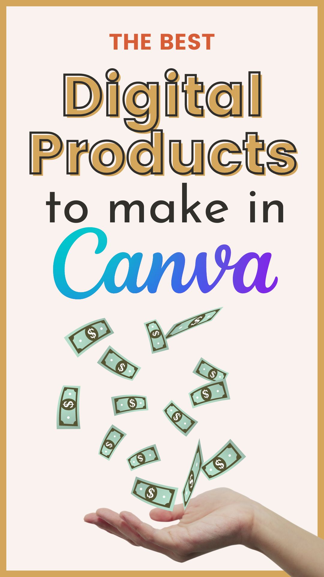 the best digital products to make in canva