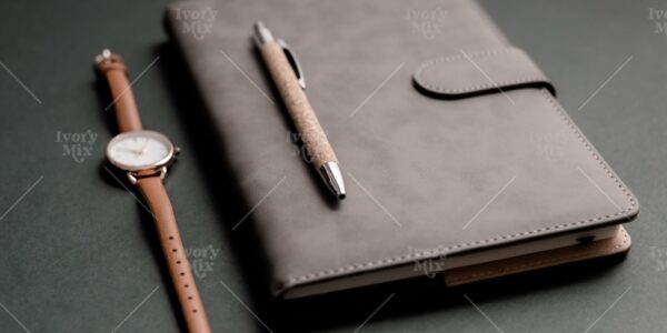 Muted Masculine Green Office Photo 34