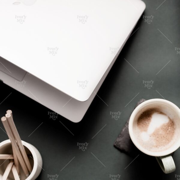 Muted Masculine Green Office Photo 48