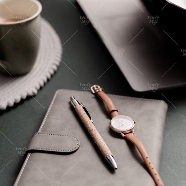 Muted Masculine Green Office Photo 50