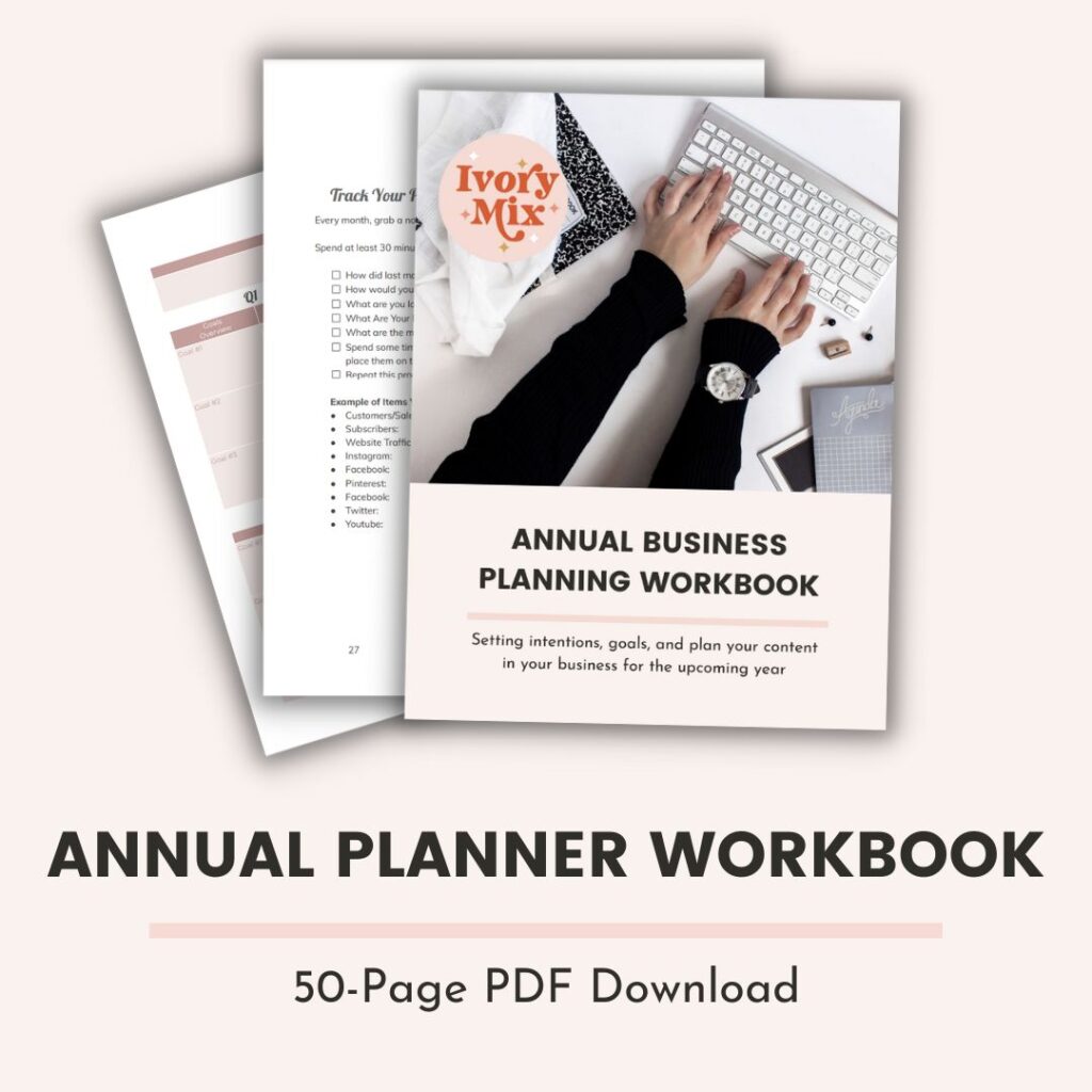 Free 27-Page Business Planning Workbook