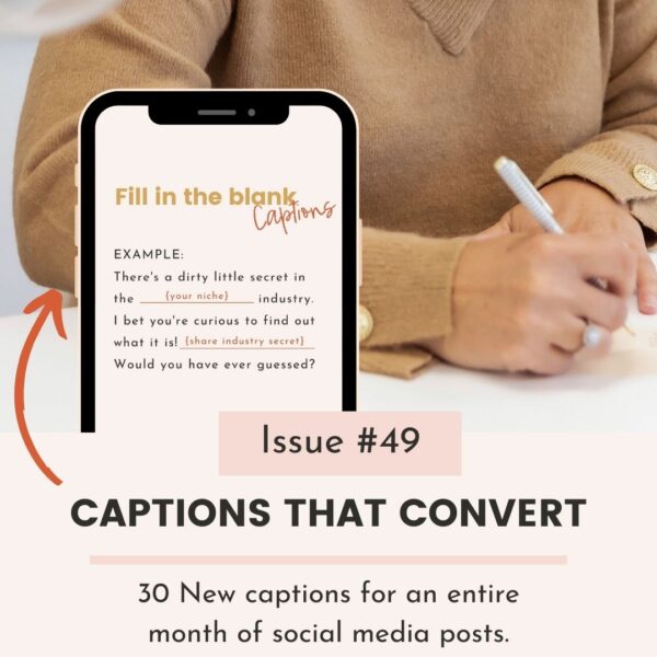 30+ Instagram Captions that Convert (Issue #49)