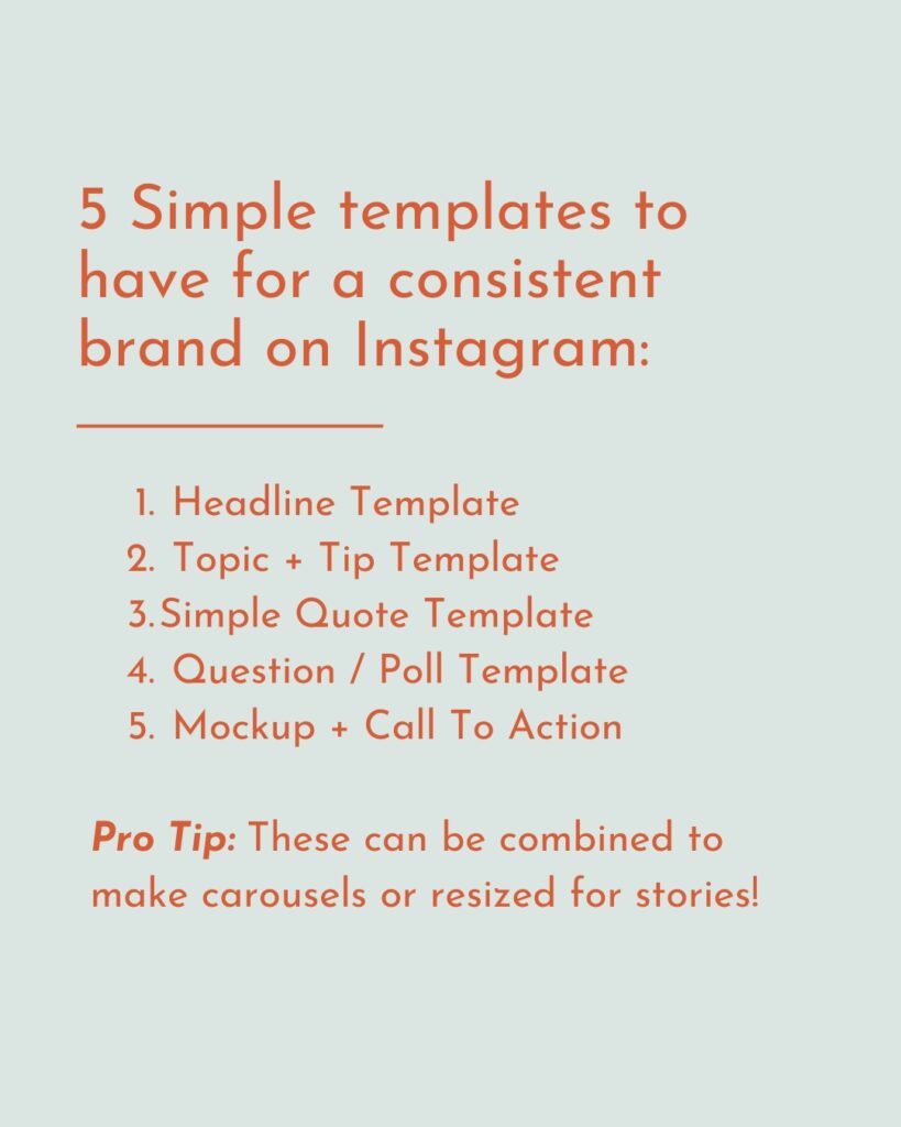 5 Simple Steps to Better Instagram Content for Increased Leads and Sales - cohesive brand templates