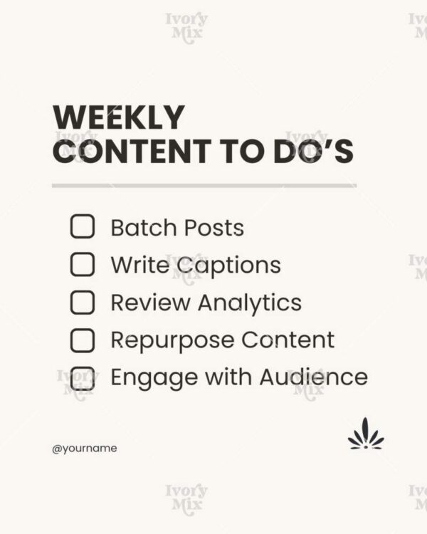 Confident Minimal 4:5 Instagram Social Media_List 1