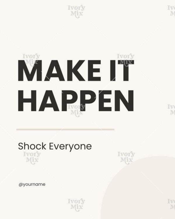 Confident Minimal 4:5 Instagram Social Media_quote 2