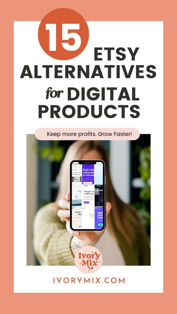 15 alternatives to etsy for digital products
