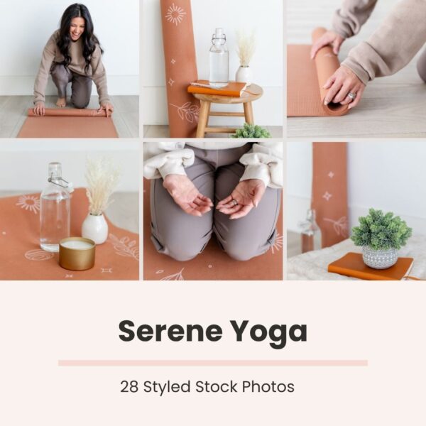Serene Yoga (Styled Stock Photos)