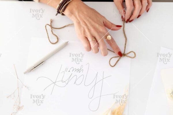 Thank you note, card and craft Photo 73