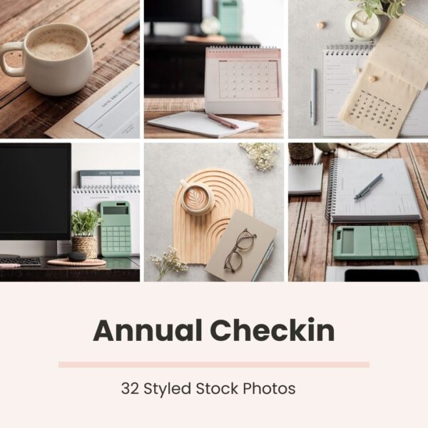 Annual Checkin (Styled Stock Photos)