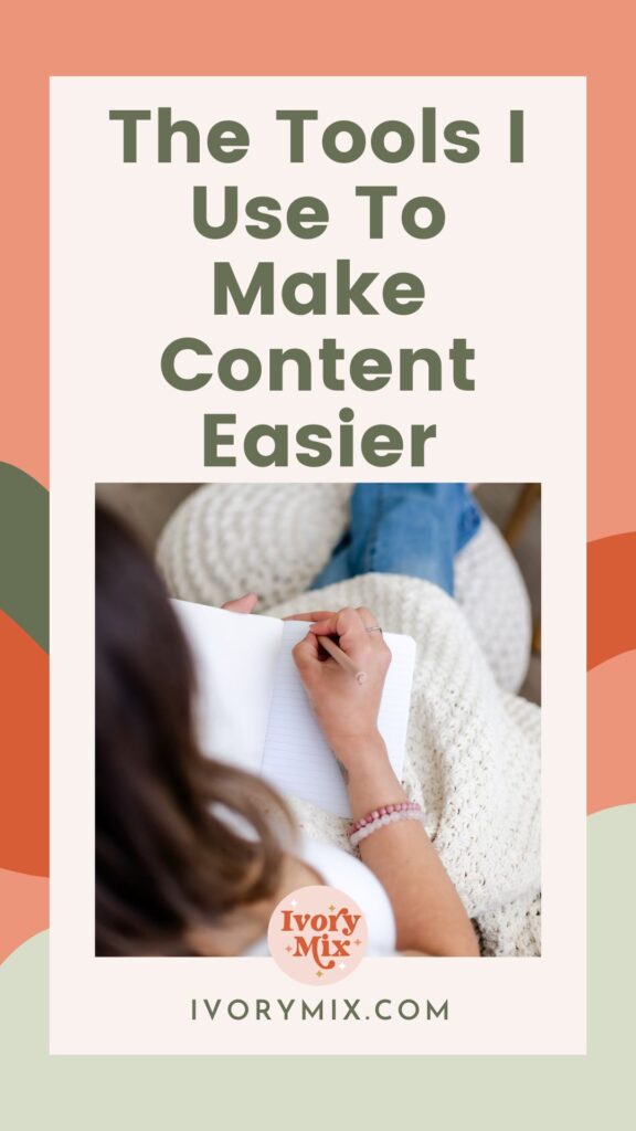 What's In My Content Bag? The Tools I Use to Make Content Easier