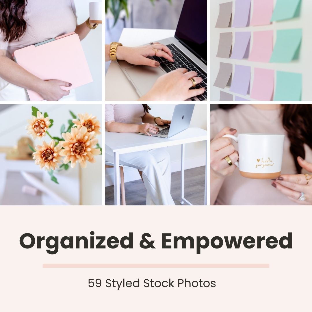 Organized & Empowered (Styled Stock Photos)