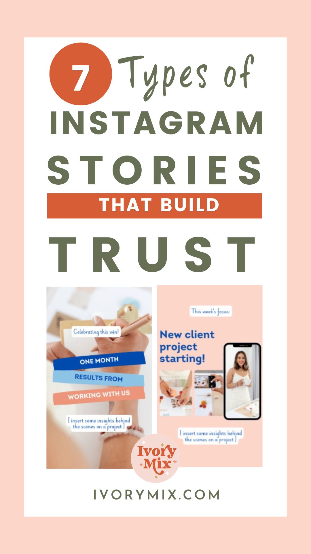 7 types of instagram stories that build trust